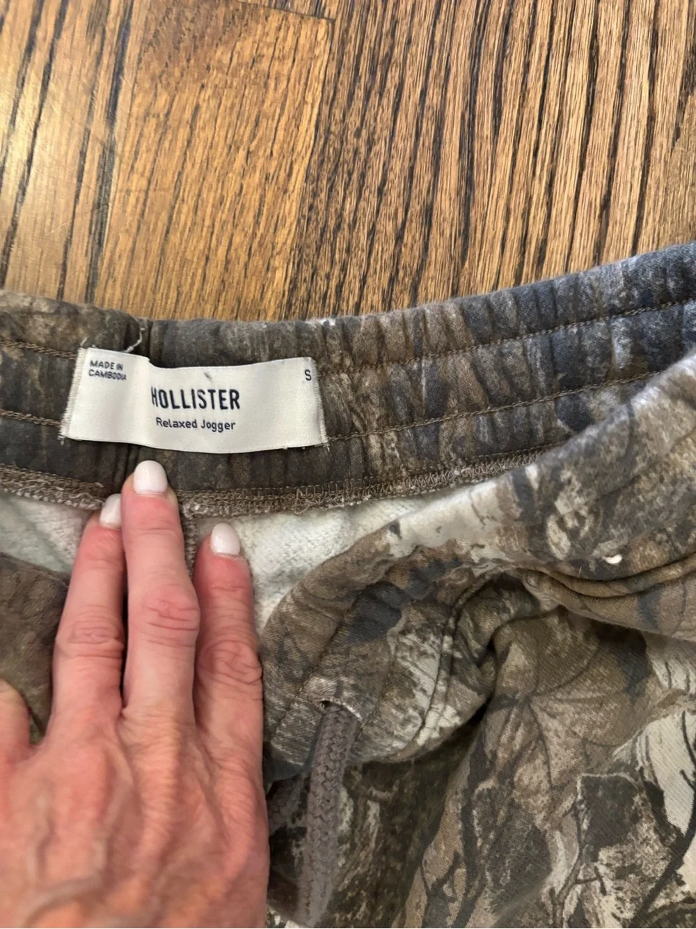 Hollister camo print